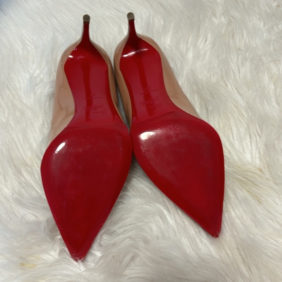 Christian Louboutin Nude/Beige  size 7B - Picture 2 of 6